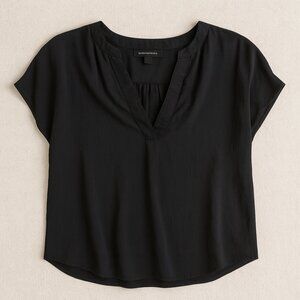 Banana Republic Charcoal Blouse